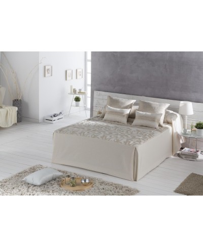 Colcha Edredón con Volante Jacquard | Maxima Calidad de Tejidos JVR - Fabricada en España